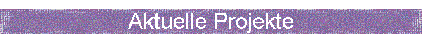 Aktuelle Projekte